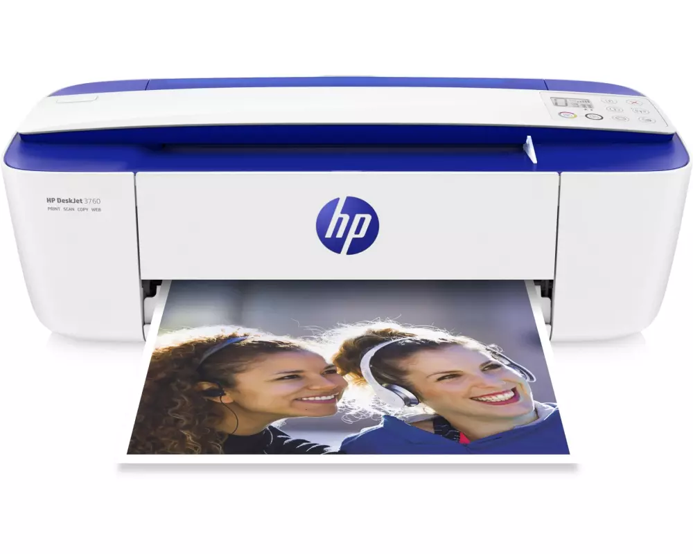 HP Drucker DeskJet 3760 All-in-One Blau