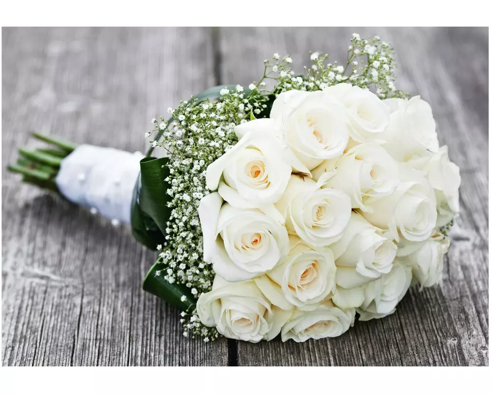 Natur Verlag Hochzeitskarte Rosenstrauss 17.5 x 12.2 cm