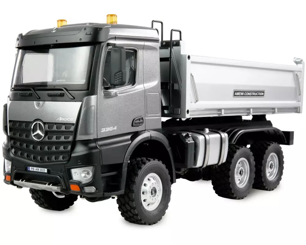 Amewi Lastwagen Mercedes-Benz Arocs Kipper, Anthrazit 1:14 RTR