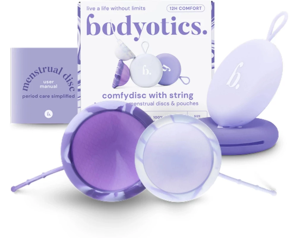 Bodyotics Comfydisc Lila und Lavendel 2 Stück S&M