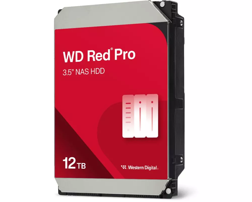 Western Digital Harddisk Red Pro 3.5" SATA 12 TB