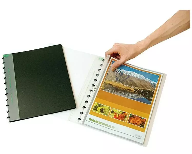 Adoc Sichtbuch Project-Ex A4, Schwarz