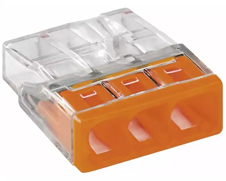WAGO Steckklemme COMPACT 3 x 0.5-2.5 mm², 30 Stück