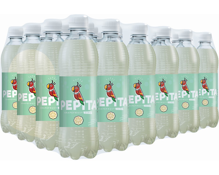 PEPITA Grapefruit Zero 1070 50 cl, 24 Stk.