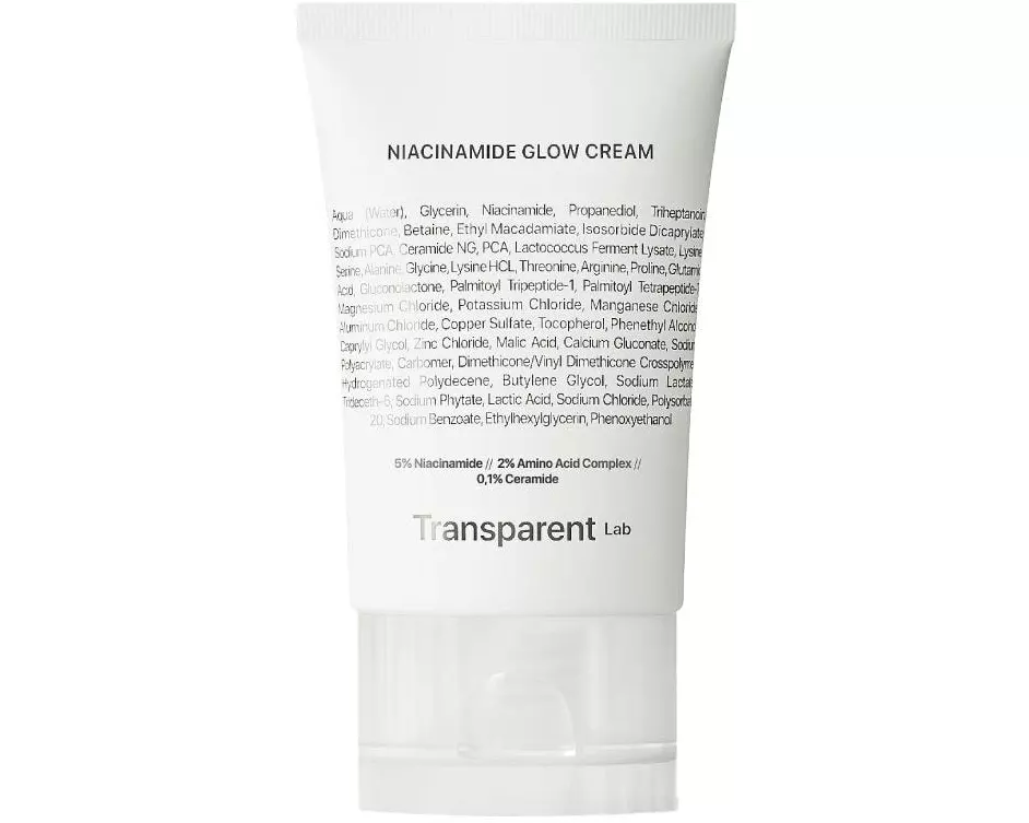 Transparent Lab Gesichtscrème Niacinamide Glow 50 ml