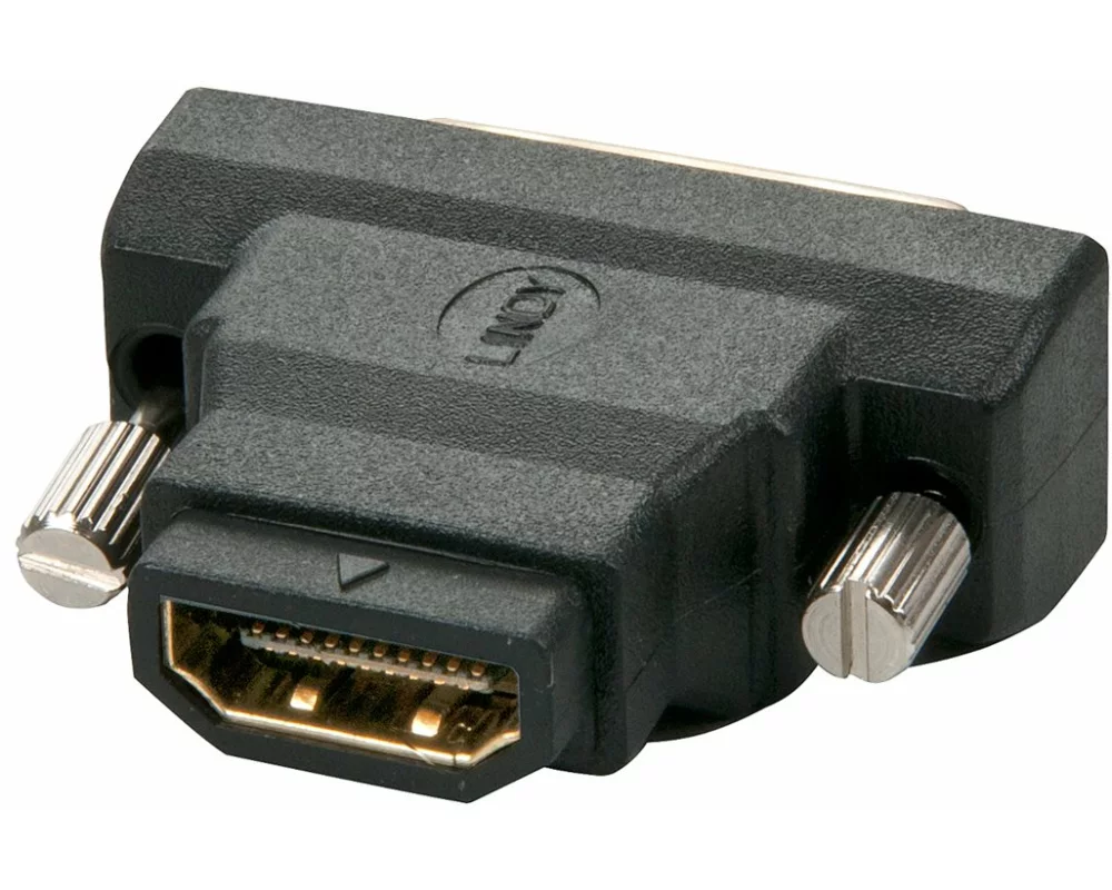 LINDY Video Adapter, HDMI-DVI F-M, black