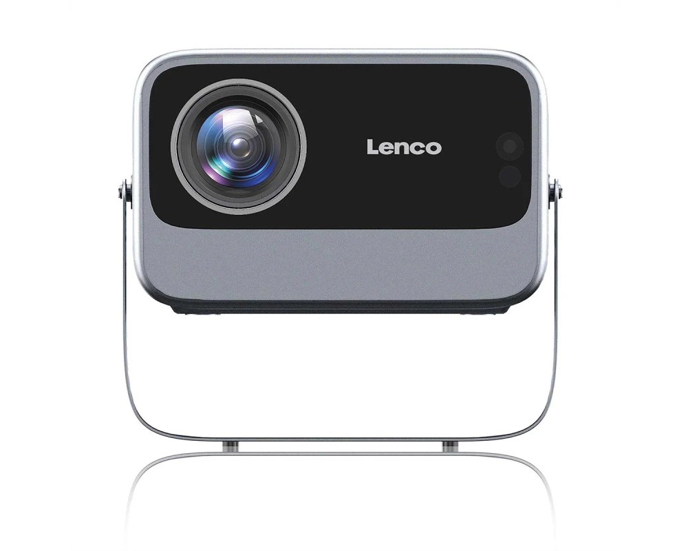 Lenco LPJ-960SI Full HD 1080p LCD-Projektor mit WLAN, , Silber