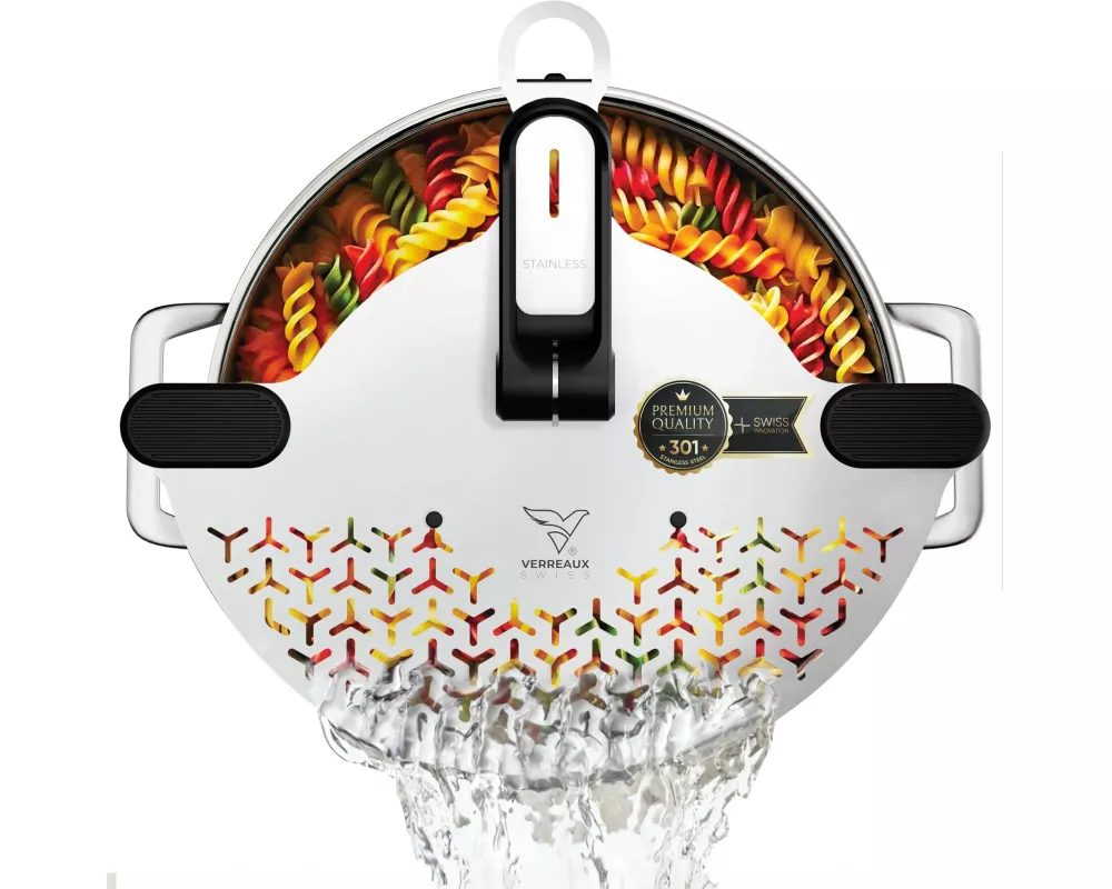 Verreaux Swiss Abtropfsieb Aufclip SII Chrom