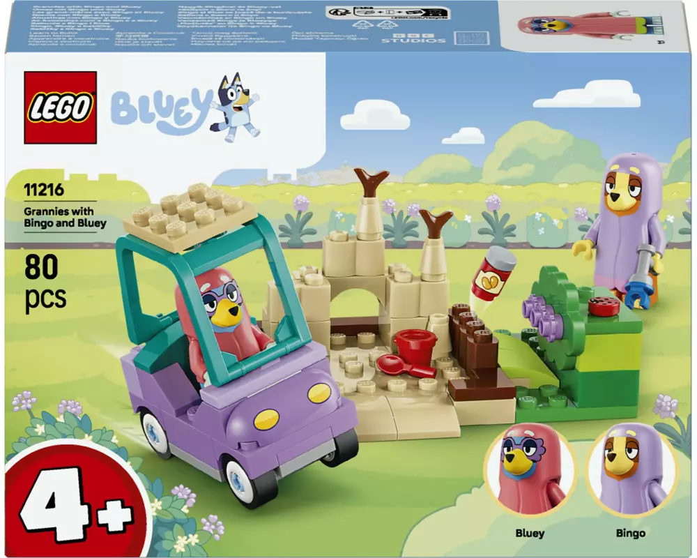 LEGO Omas mit Bingo und Bluey 11216