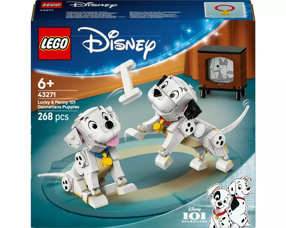 LEGO® Disney Die Welpen Lucky und Penny aus 101 Dalmatiner 43271
