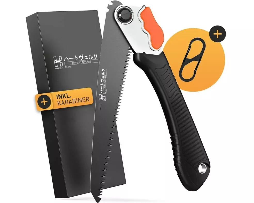 Hardtwerk Astsäge klappbar mit Saftey Lock 21 cm
