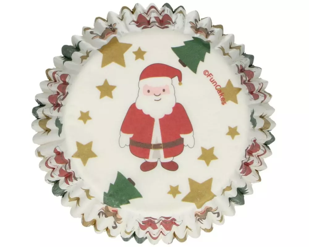 Funcakes Muffin-Backform Weihnachten 48 Stück
