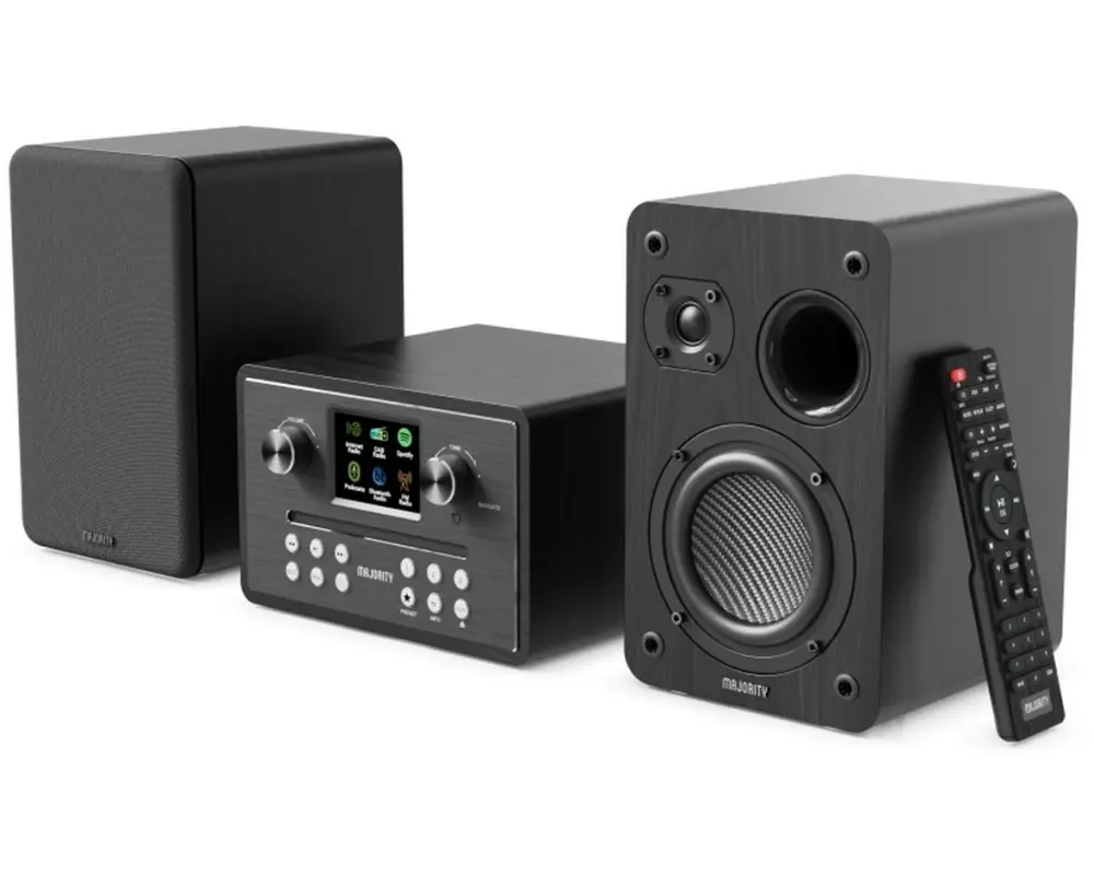 Majority Homerton mit DAB+ Internetradio und CD-Player