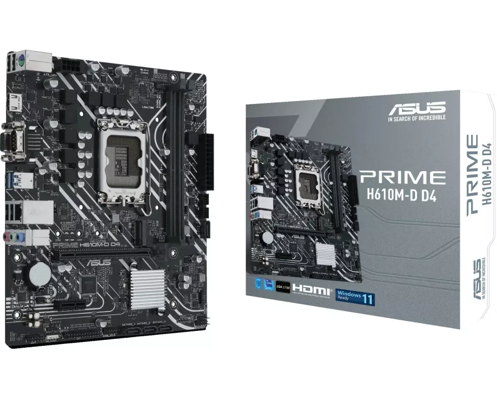 ASUS Mainboard PRIME H610M-D D4
