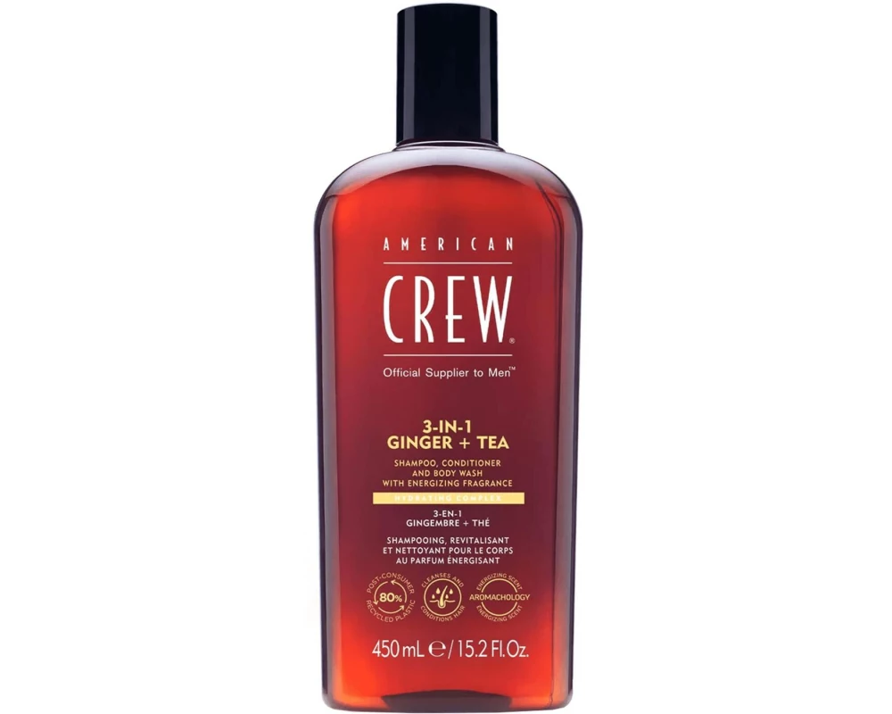 american crew 3-in-1 Ginger & Tea 450 ml
