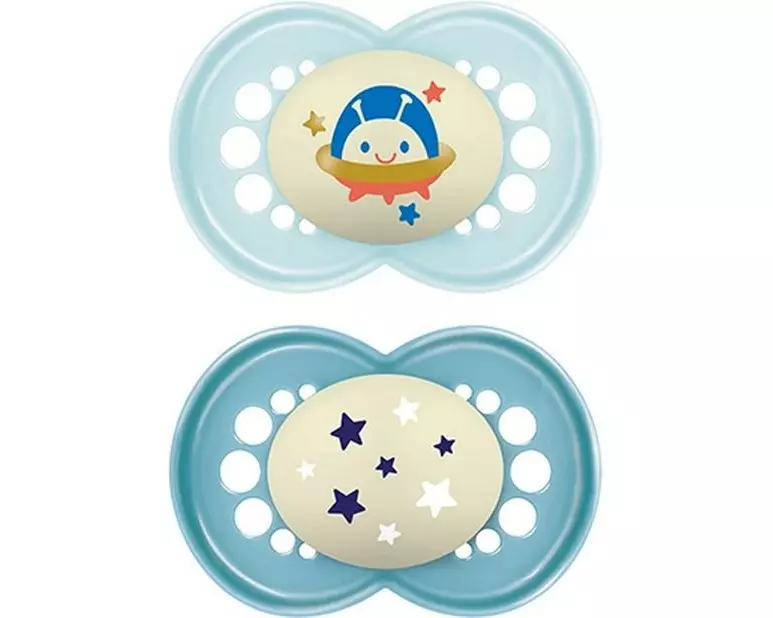 MAM Nuggi Original Night 6-16m, Boy