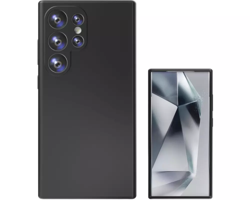 4smarts Silikon Case Cupertino für Galaxy S24 Ultra Qi2-kompatibel