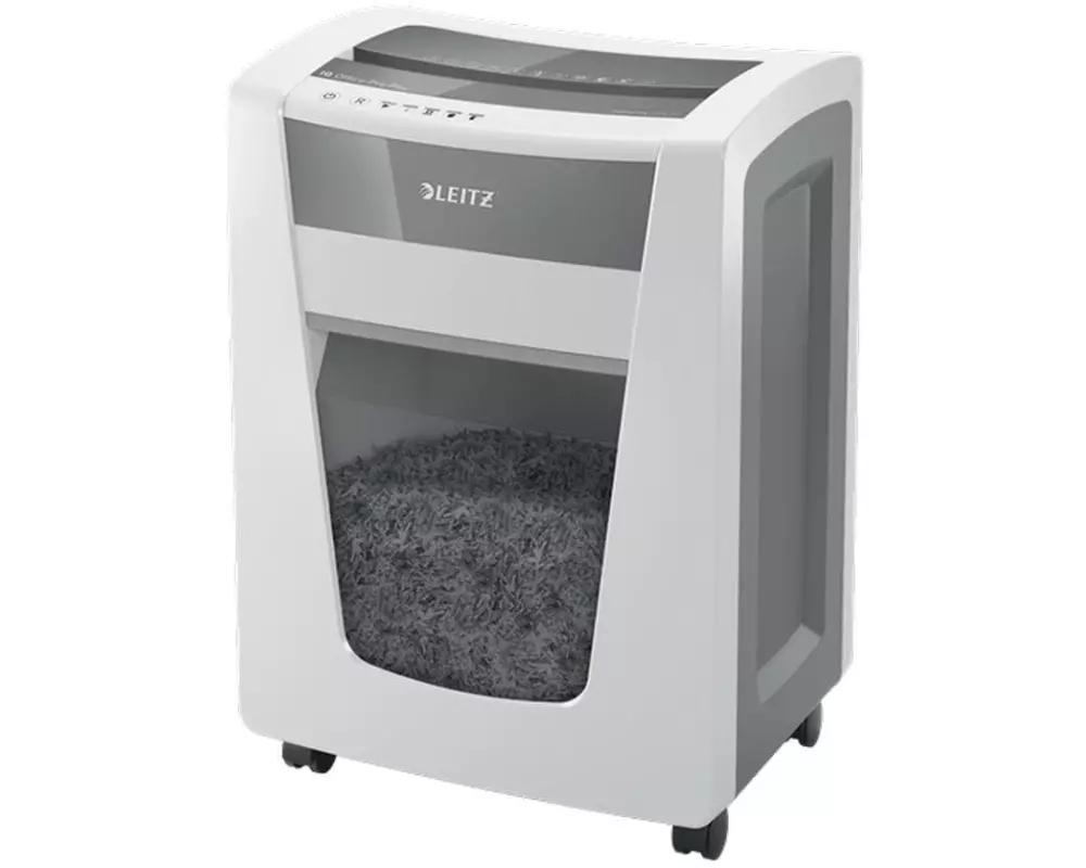 Leitz Bürogeräte Aktenvernichter IQ Office Pro, P-5+, bis zu 7 Blatt