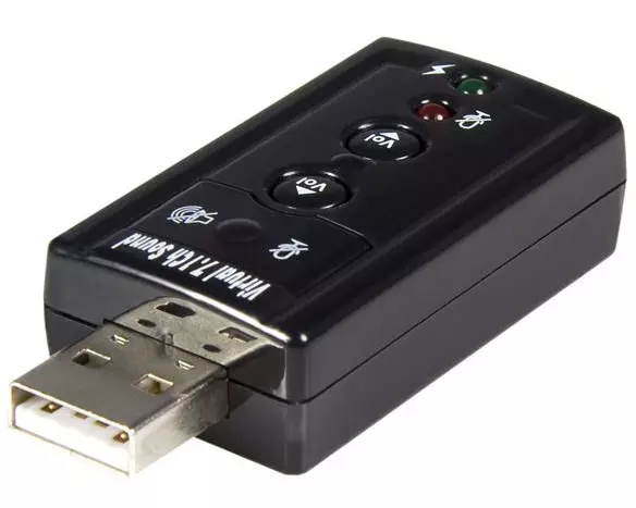 StarTech.com ICUSBAUDIO7 Audiokarte 7.1 Kanäle USB