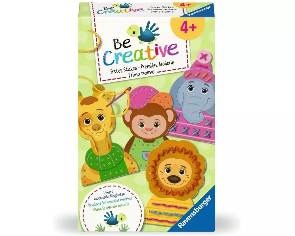 Ravensburger Bastelset BeCreative – Erstes Sticken