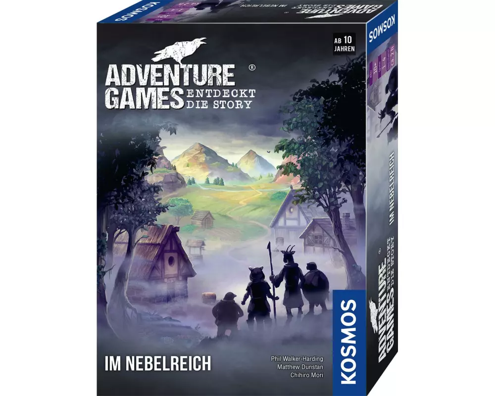 Kosmos Kennerspiel Adventure Games – Im Nebelreich