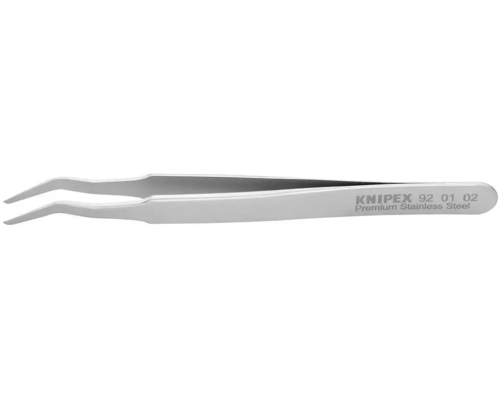 Knipex Präzisionspinzette SMD Doppelgewinkelt 35° 120 mm