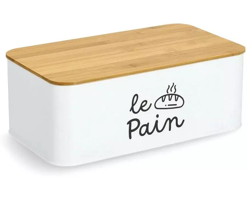 Zeller Present Brotkasten Le Pain Braun/Weiss