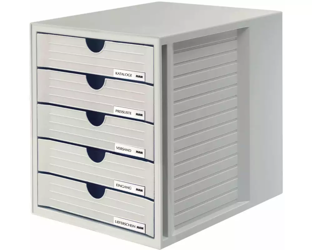 HAN Schubladenbox SYSTEMBOX A4 Grau
