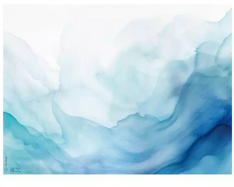 PRO nappe Tischset Abstrakt 400 Stück, 30 cm x 40 cm, Grau