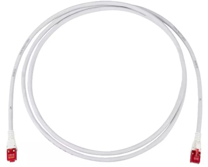 R&M Patchkabel Cat 6A, U/UTP, 3 m, Grau