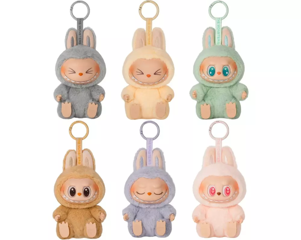 Pop Mart Plüsch-Anhänger Labubu «Have a Seat» Blind Box