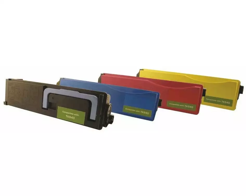 Peach Tonerset Kyocera TK-540 BK, C, M, Y