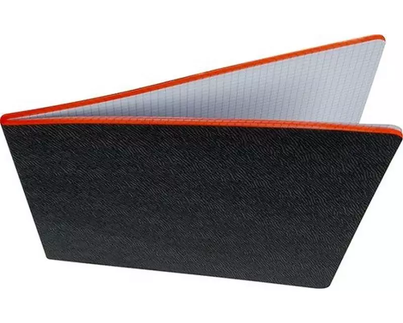 Neutral Wachstuchheft ohne Register, 72 Seiten