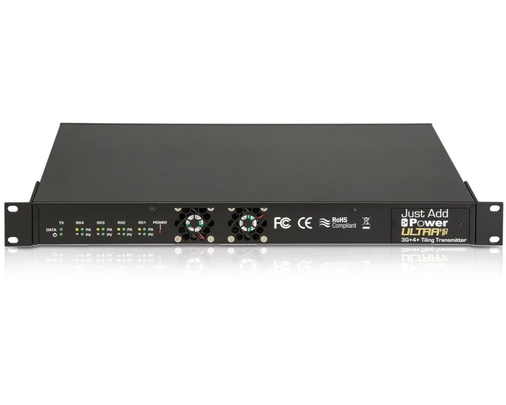 JUSTADDPOWER IP Transmitter VBS-HDIP-759A Rack, 4 zu 1, 4K