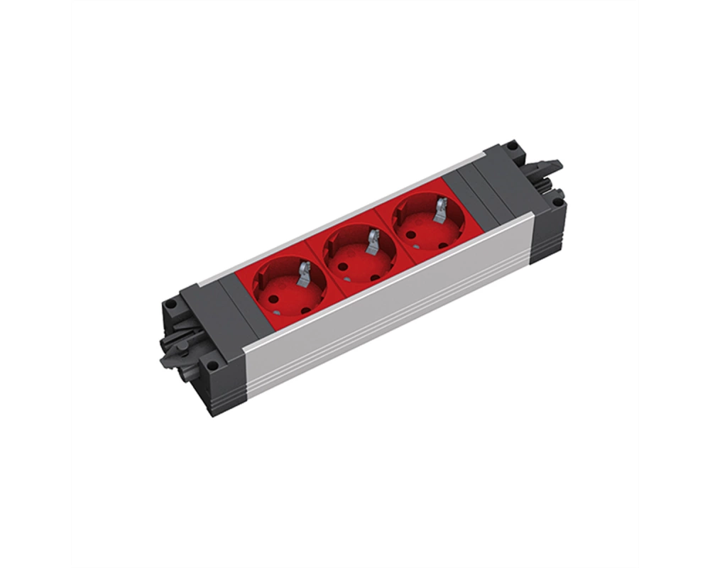 BACHMANN STEP ALU 3xCEE7/3 rot GST18