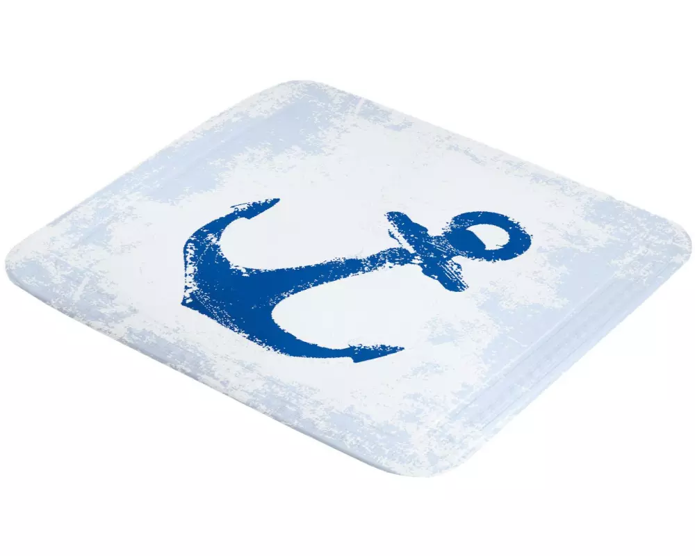 Kleine Wolke Duschwanneneinlage Anchor Blau/Weiss