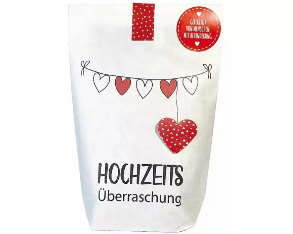 Wunderle Wundertüte Hochzeit, 14 x 22 cm, diverse Inhalte