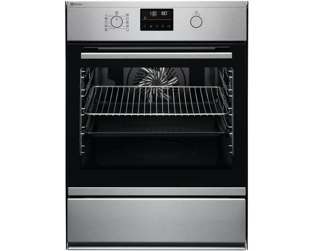 Electrolux Einbaubackofen EB7L4CN Schwarz/Silber A+