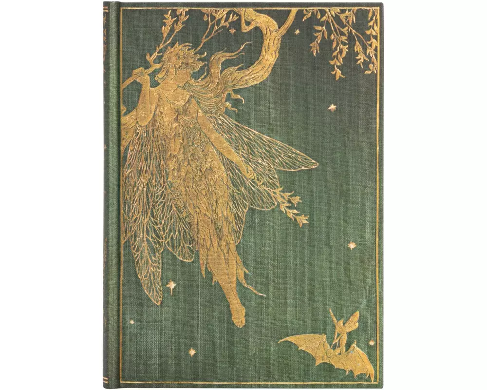 Paperblanks Adressbuch Olive Fairy 13 x 18 cm, Liniert