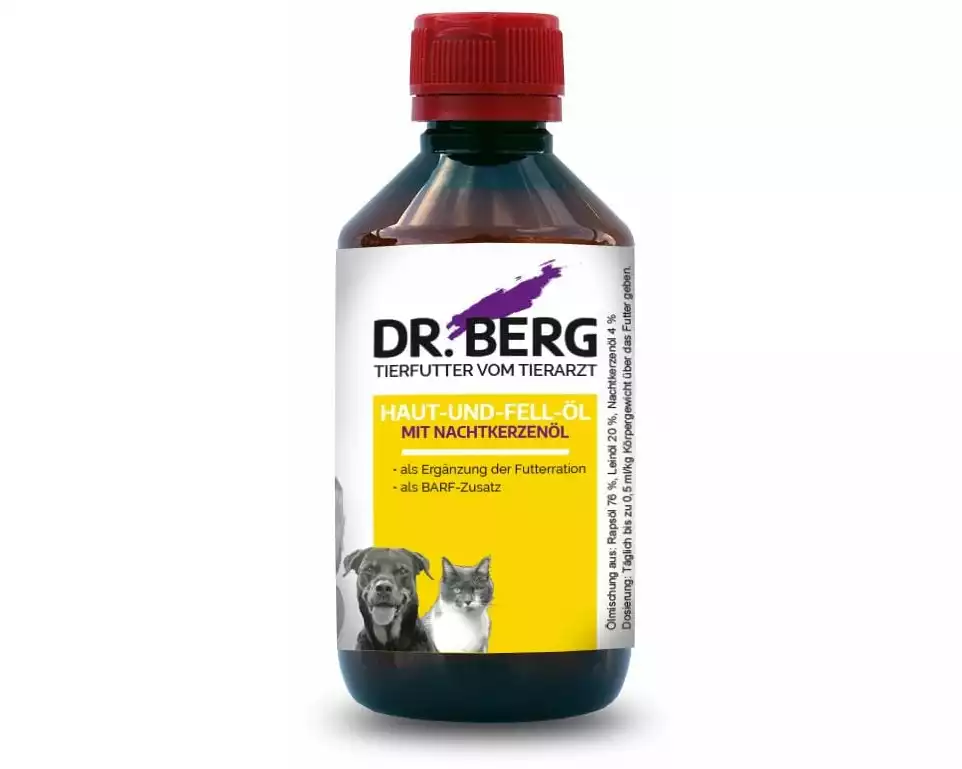 Dr. Berg Hunde-Nahrungsergänzung Haut-und-Fell-Öl, 250 ml