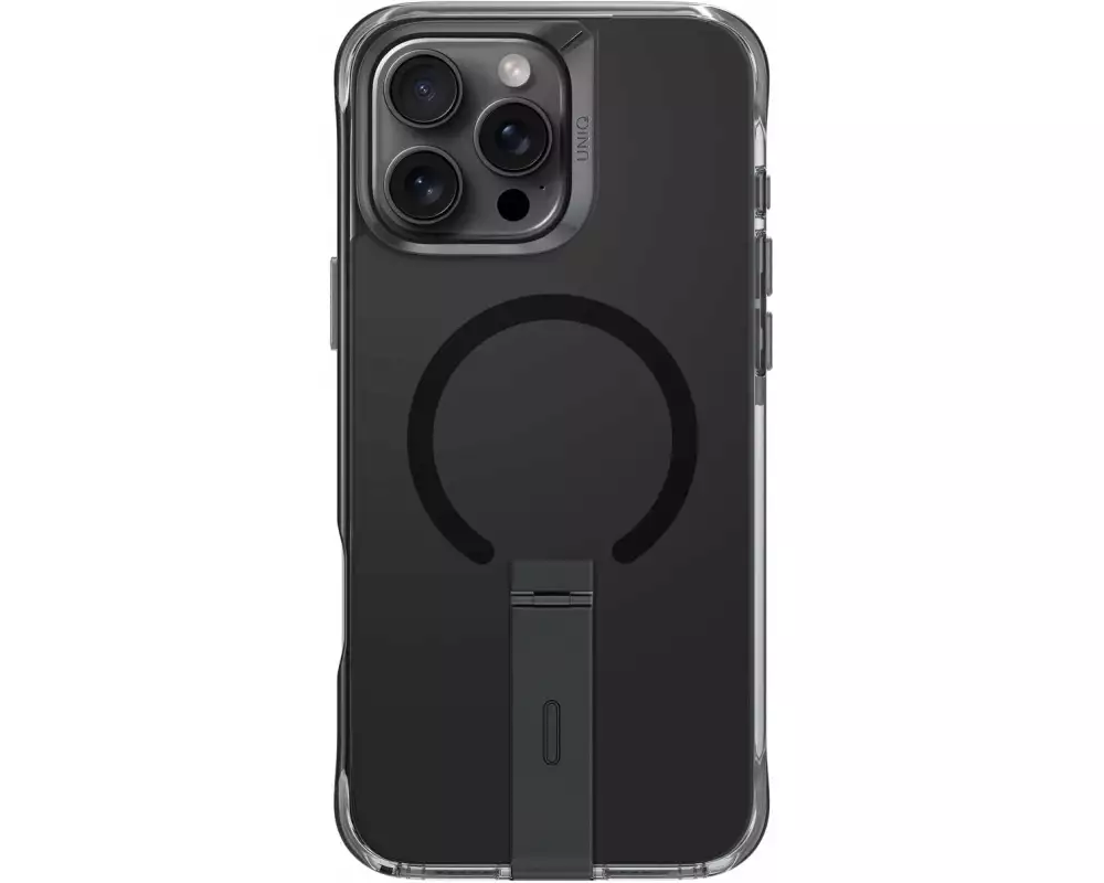 Uniq Back Cover Eleva Hybrid iPhone 16 Pro Schwarz