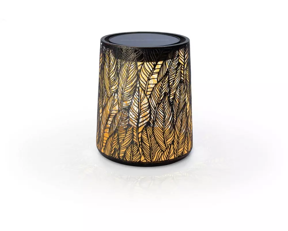 STT Laterne Solar Antic Mini Sombra Schwarz