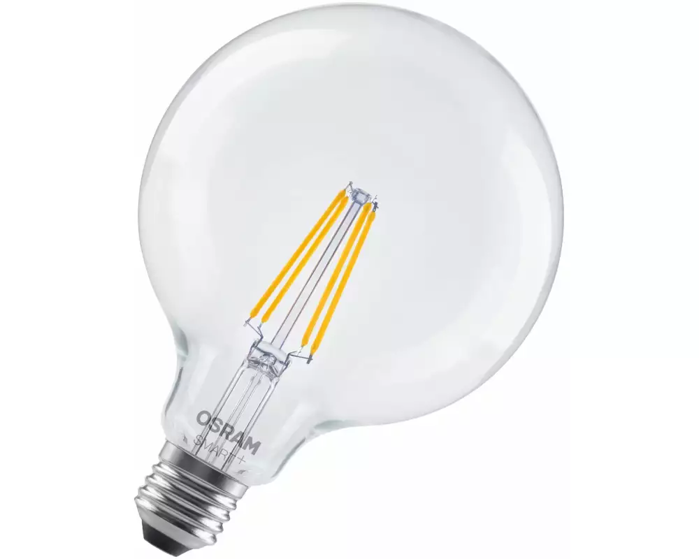 OSRAM Leuchtmittel SMART+ WiFi Classic, E27, 2700 K, filament klar