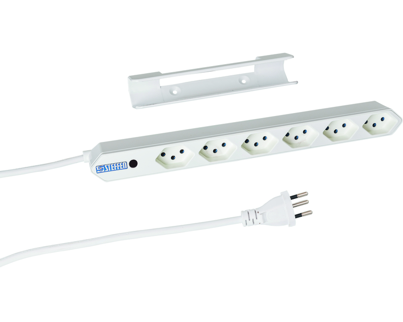 STEFFEN Steckdosenleiste IQ 1.5m 200162216 weiss