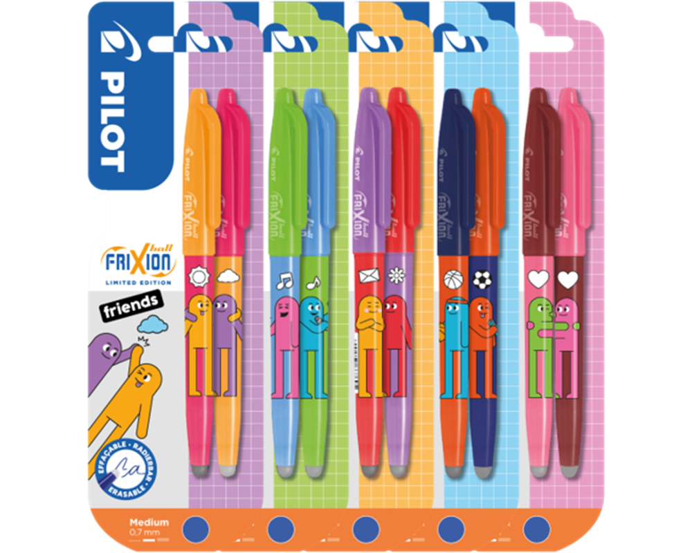 PILOT Frixion Ball Friends-Set 0.7mm 150.600.98 assortiert 2 Stück