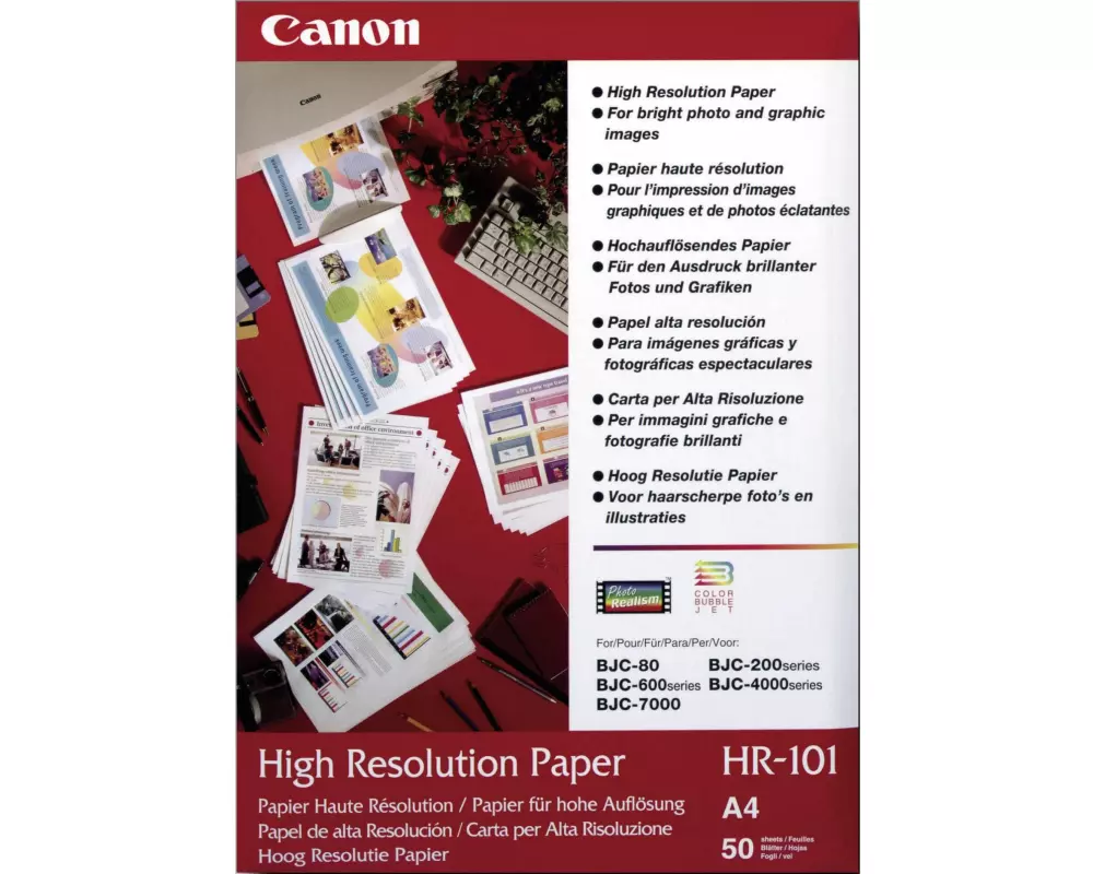 Canon Fotopapier A4 105 g/m² 50 Stück