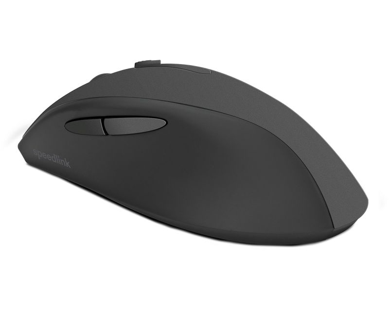 SPEEDLINK AXON Recharg.Mouse Wireless SL-630004-RRBK Silent,Antibac.USB-A,C,Bl.