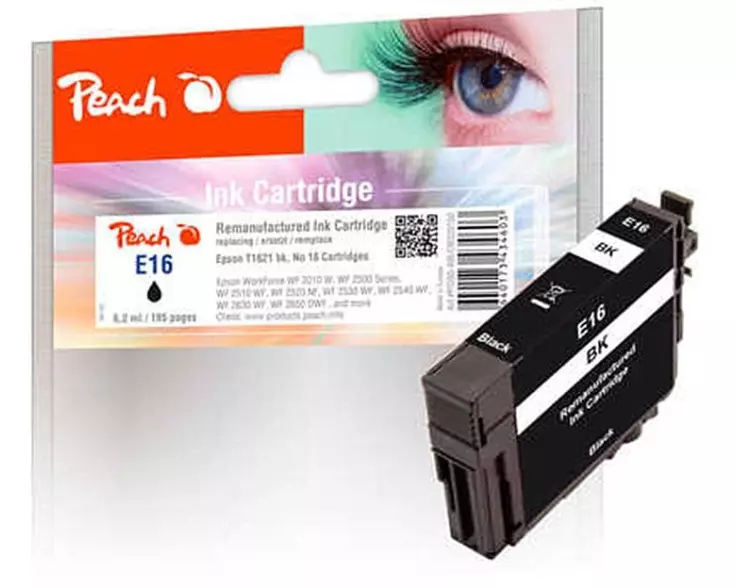 Peach Tinte Epson Nr. 16 (T1621) Black