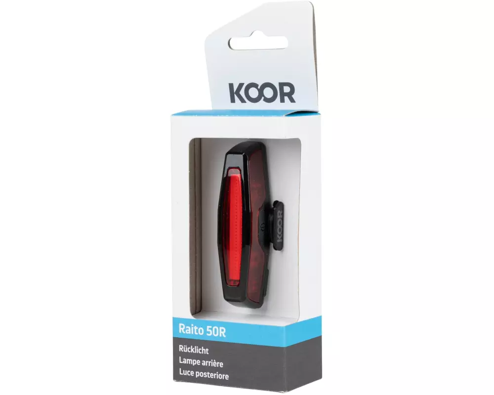 KOOR Velolampe Raito 50R Rücklicht