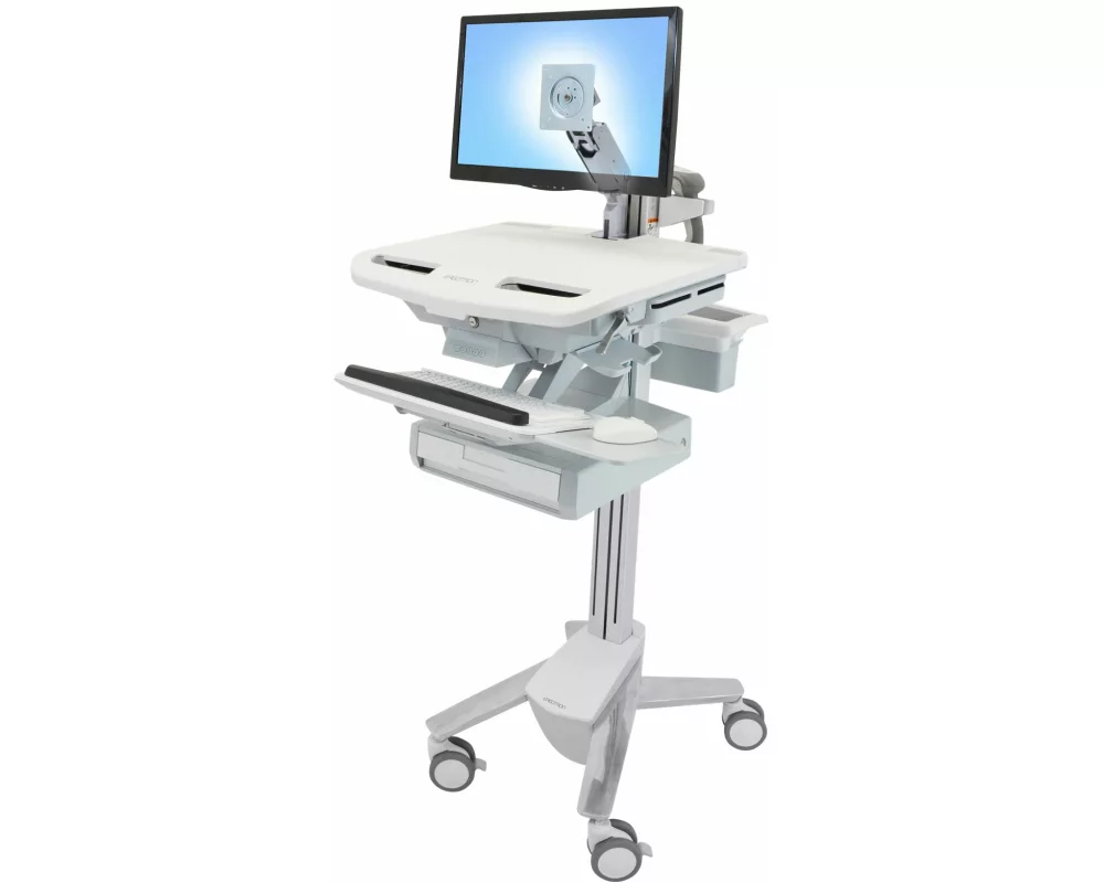 ERGOTRON cart LCD 1 drawer, StyleView, adjustable 68cm, 24 inch, 16,8kg